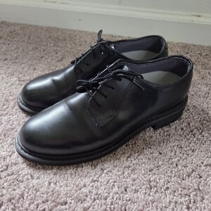Altama Black Leather Shoes for Military Lace-Up Formal Oxfords 7.5